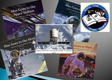 Story Time from Space collage
